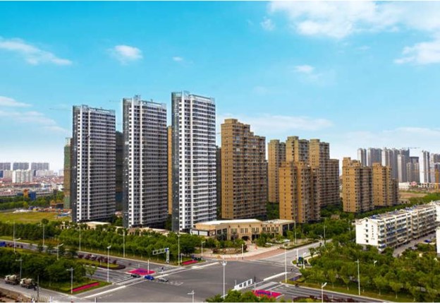金堆城长安东区工业园新建住宅小区项目工程施工